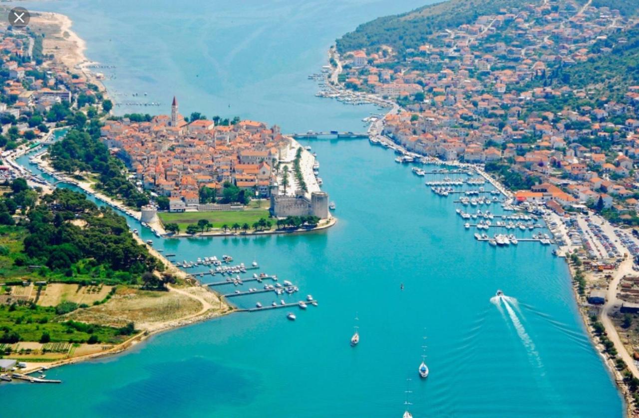The Best Old Town View Apartment, 5 Min Walk, Parking Trogir Exterior foto